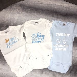 Homemade onesies